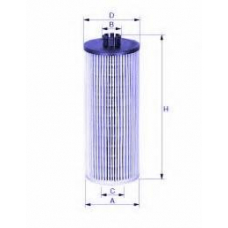 EL 8213/2 x UNICO FILTER Масляный фильтр