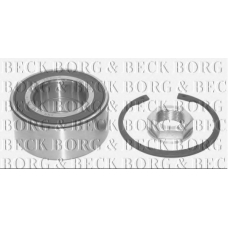 BWK893 BORG & BECK Комплект подшипника ступицы колеса