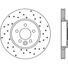 BDRS1900.25 OPEN PARTS Тормозной диск