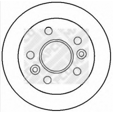 25100 MAPCO Тормозной диск