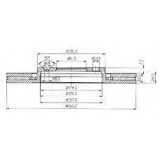 BDC3552 QUINTON HAZELL Тормозной диск