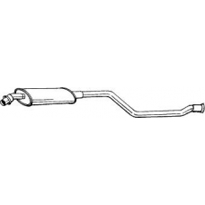 282-663 BOSAL Средний глушитель выхлопных газов