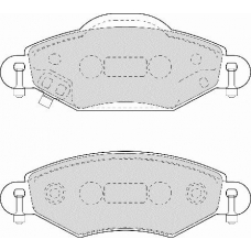 FD6967A NECTO Комплект тормозных колодок, дисковый тормоз