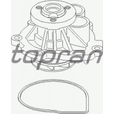 207 158 TOPRAN Водяной насос