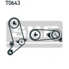 VKMA 01266 SKF Комплект ремня грм