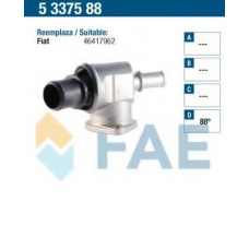 5337588 FAE Термостат, охлаждающая жидкость