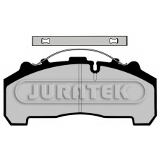 JCP1000 JURATEK Комплект тормозных колодок, дисковый тормоз