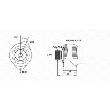 943346172010 MAGNETI MARELLI Генератор