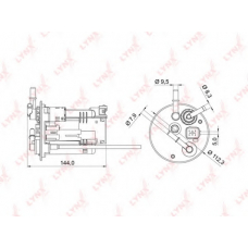 LF980M LYNX Фильтр топливный