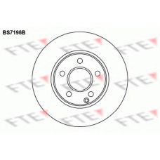 BS7196B FTE Тормозной диск