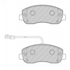 FVR4347 FERODO Комплект тормозных колодок, дисковый тормоз
