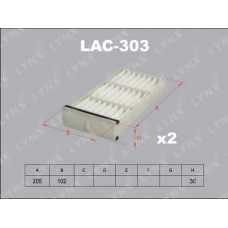 LAC-303 LYNX Cалонный фильтр