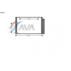 TO5429 AVA Конденсатор, кондиционер