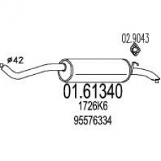 01.61340 MTS Глушитель выхлопных газов конечный