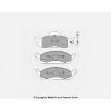025 231 9317 MEYLE Колодки тормозные