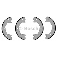 F 026 008 001 BOSCH Комплект тормозных колодок, стояночная тормозная с