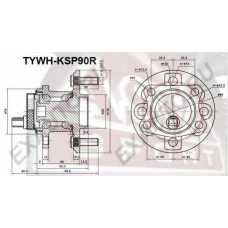 TYWH-KSP90R ASVA Ступица колеса