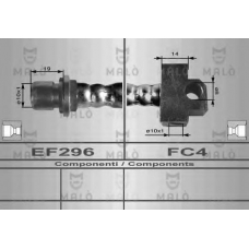 8698 Malo Тормозной шланг