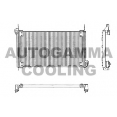 102629 AUTOGAMMA Конденсатор, кондиционер