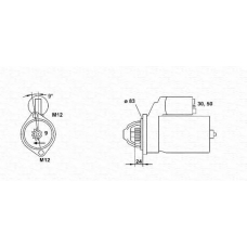 943251700010 MAGNETI MARELLI Стартер