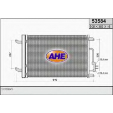 53584 AHE Конденсатор, кондиционер