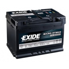 EL700 EXIDE Стартерная аккумуляторная батарея; Стартерная акку