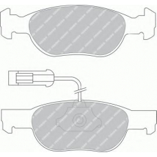 FDB1040B FERODO Комплект тормозных колодок, дисковый тормоз