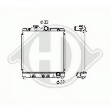8111138 DIEDERICHS Радиатор, охлаждение двигателя