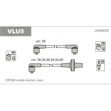 VLU5 JANMOR Комплект проводов зажигания