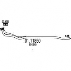 01.11850 MTS Труба выхлопного газа