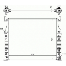 0300101 KUHLER SCHNEIDER Радиатор, охлаждение двигател