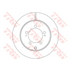 DF6274 TRW Тормозной диск