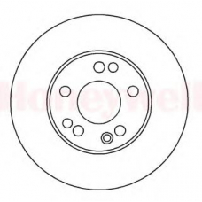 561874B BENDIX Тормозной диск