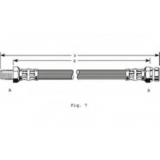 PHB117 TRW Тормозной шланг