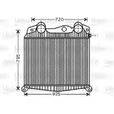 818741 VALEO Интеркулер