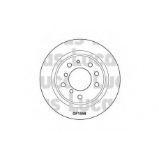 DF1558 TRW Тормозной диск