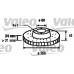 186592 VALEO Тормозной диск