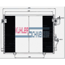 0520161 KUHLER SCHNEIDER Конденсатор, кондиционер