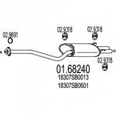 01.68240 MTS Глушитель выхлопных газов конечный