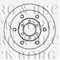 BBD5710S BORG & BECK Тормозной диск