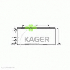 31-0005 KAGER Радиатор, охлаждение двигателя
