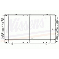 63516 NISSENS Охладитель, охлаждение двигателя