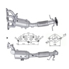 64809 MAGNAFLOW Катализатор