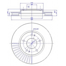 142.1274 CAR Тормозной диск