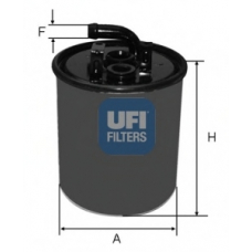 24.416.00 UFI Топливный фильтр