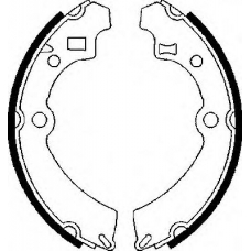 BS824 QUINTON HAZELL Комплект тормозных колодок
