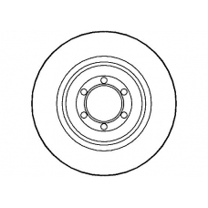 NBD290 NATIONAL Тормозной диск