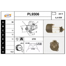 PL9306 SNRA Стартер