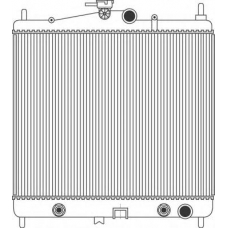 350213111900 MAGNETI MARELLI Радиатор, охлаждение двигателя