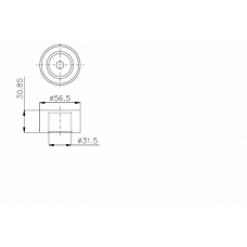 TKR 9914 TIMKEN Паразитный / ведущий ролик, зубчатый ремень